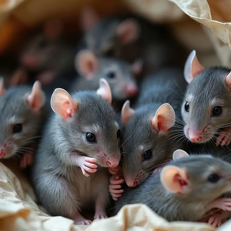 Prévention et dératisation contre les infestations de rats et souris.